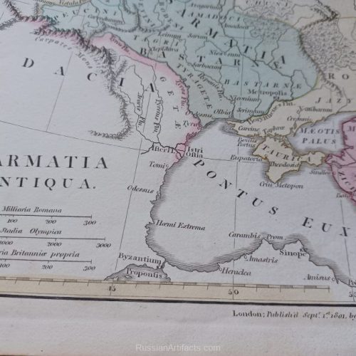 1801 Wilkinson “Sarmatia Antiqua” Map