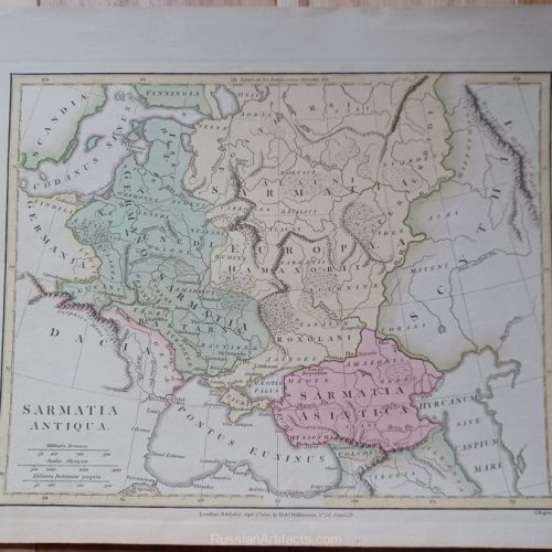 1801 Wilkinson “Sarmatia Antiqua” Map